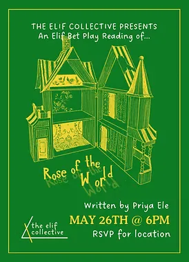 Elif Bet past reading poster